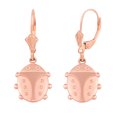 thumbnail image 1 of 14K ROSE GOLD LUCKY LADYBUG EARRING SET, 1 of 1