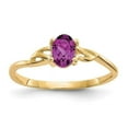 thumbnail image 1 of 14K Rhodolite Garnet Birthstone Ring, Size 7, 1 of 1