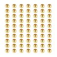 thumbnail image 1 of 14K Rondelle Beads OD 2 mm ID 1 mm Pale Gold Plated Gold Brass Round Beads for DIY Jewelry Craft Making 300 Pcs, 1 of 5