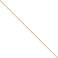 thumbnail image 1 of 14K Rose Gold 1.7mm Ropa Chain Anklet, 1 of 1
