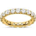 thumbnail image 1 of 14K Rose Gold 14Kr True Origin Lab Grown Diamond Vs/Si, D E F, 1/2Ct. Eternity Band (Size 7.5) Made In India et0005-050-75r4ld, 1 of 5