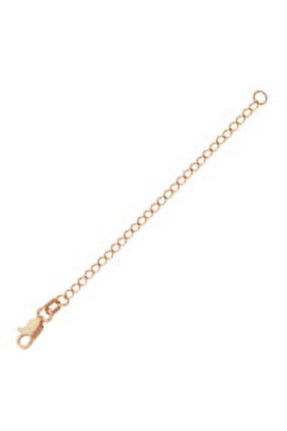 14K Rose Gold 3 inch Extender Chain 0.75 grams