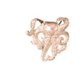 thumbnail image 1 of 14K Rose Gold Octopus Pendant - 34 mm, 1 of 3