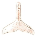 thumbnail image 1 of 14K Rose Gold Whale Tale Pendant - 20 mm, 1 of 3