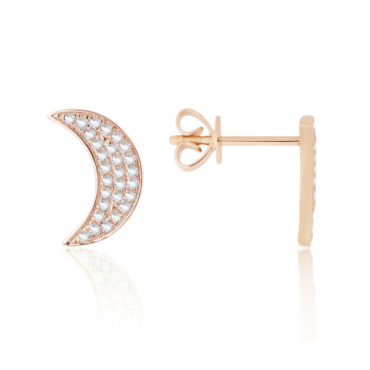 Mercury Ring 14K White Gold Earring Studs LGTXE07067R500-GW3, Ellsworth  Jewelers