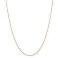 thumbnail image 1 of 14K Rose Gold chain Rope Cable 24 in 1.15 mm 1.15mm Carded, 1 of 6