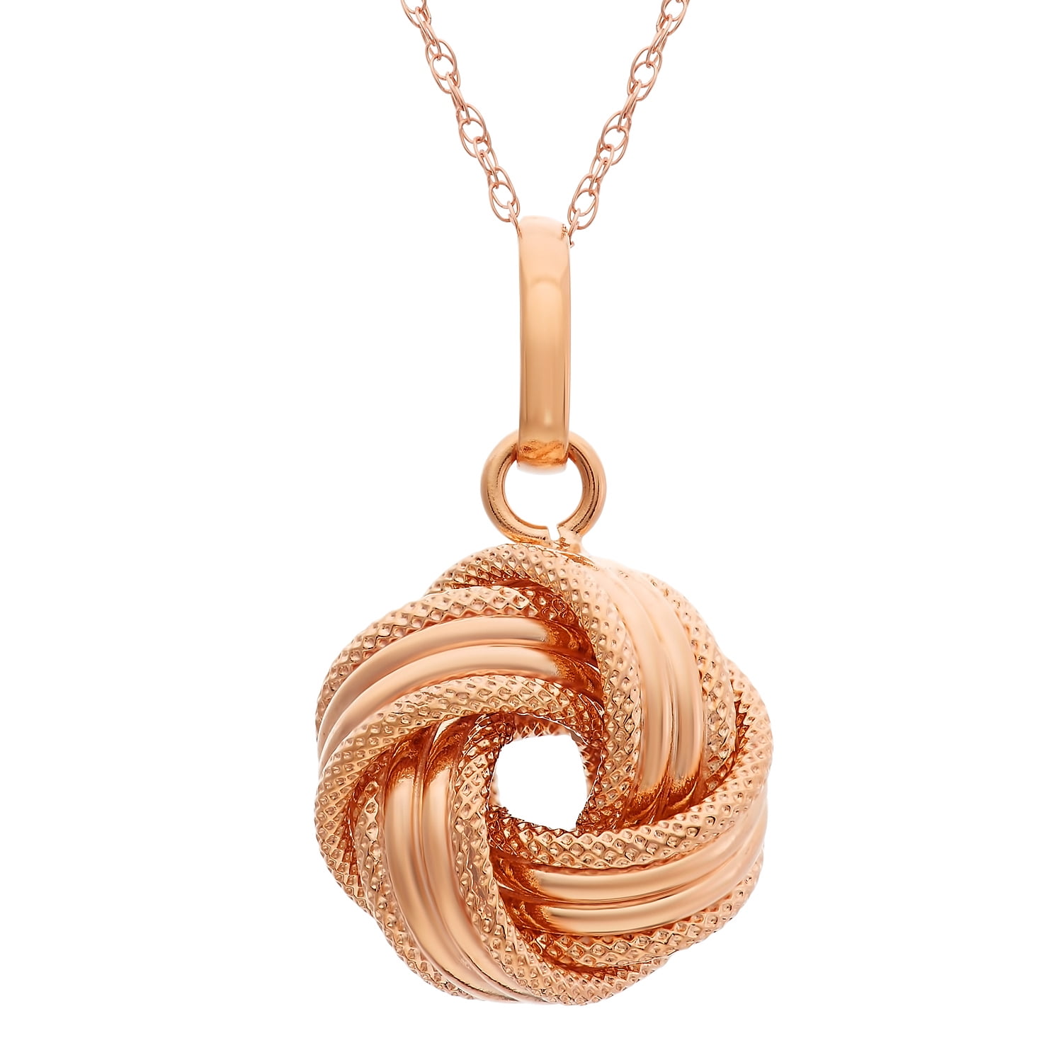 14K Gold love knot pendant - Walmart.com 14K Gold love knot pendant - Walmart.com