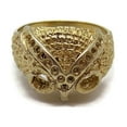 thumbnail image 1 of 14K SOLID YELLOW GOLD OWL (BUHO) RING!!, 1 of 4