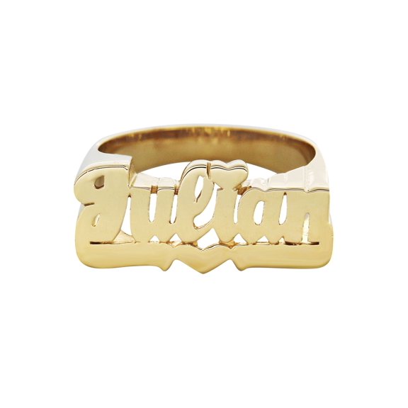14K Script Gold Name Ring | Appx. 5 Grams