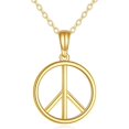 thumbnail image 1 of 14K Solid Gold Star of David Necklace for Women Pentagram Necklace Pendant Birthday Christmas Mothers Day Jewelry Gifts for Mom Wife, 1 of 10