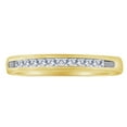 thumbnail image 1 of AFFY 14K Solid Yellow Gold (0.33 Cttw) Princess Cut White Diamond Engagement Wedding Ring, 1 of 1
