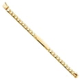 thumbnail image 1 of 14K Stamp Nugget Cuban Link Baby ID Bracelet - 6", 1 of 1