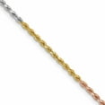 thumbnail image 1 of 14K Tri-Color 1.75mm D/C Rope Chain (20 X 1.75) Made In Peru 014tc-20, 1 of 5