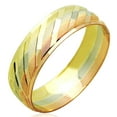 thumbnail image 1 of 14K Tri Color Gold 6mm Wedding Band (Size 5 to 13), 7, 1 of 4