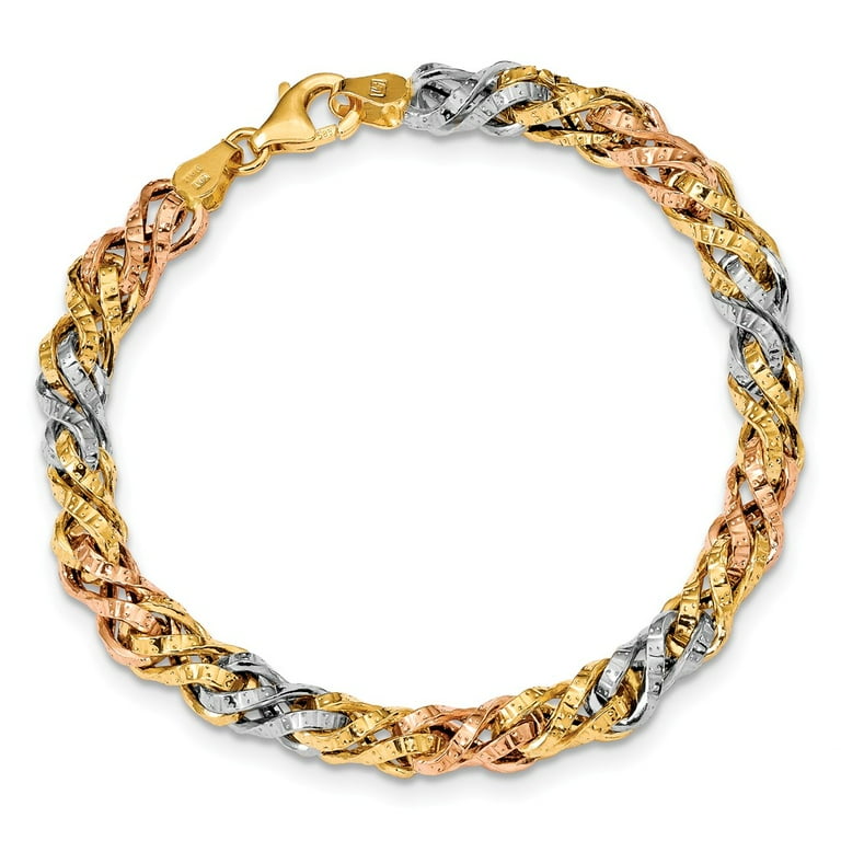 Tri gold bracelet cheap