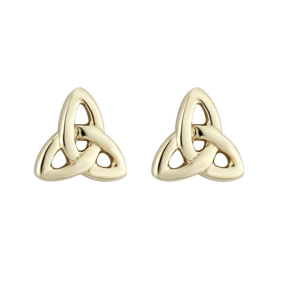 14K Trinity Knot Stud Tiny