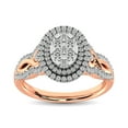 thumbnail image 1 of 14K Two Tone Gold 3/4 Ct.Tw. Diamond Engagement Ring, 1 of 4