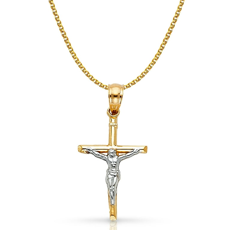 Jesus cross store necklace walmart