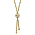 thumbnail image 1 of 14K Two-Tone Gold necklace Fancy Mesh 18 in 14.39 mm, 1 of 3