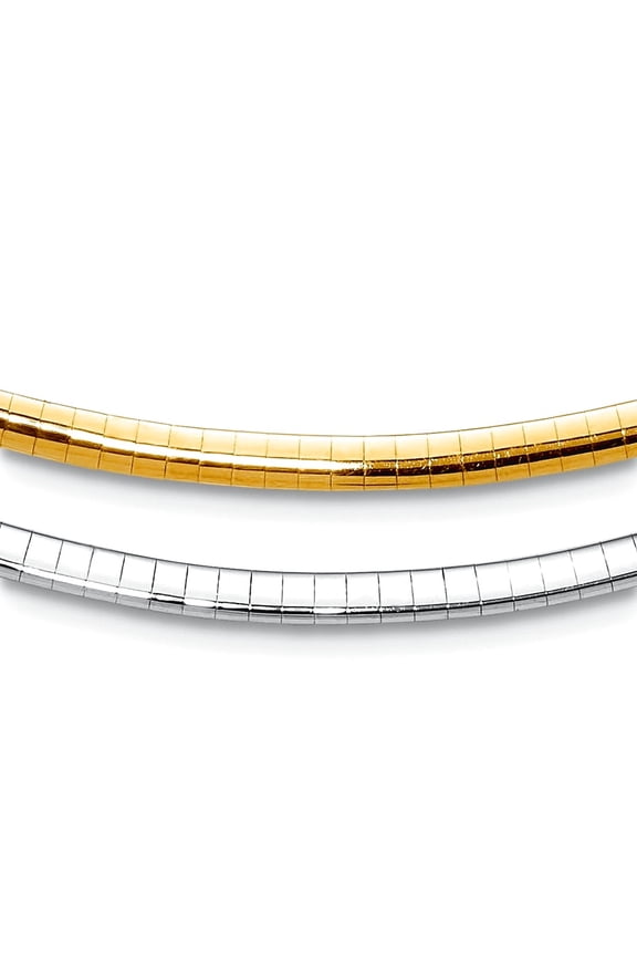 14K Two-tone Supreme Reversible Omega