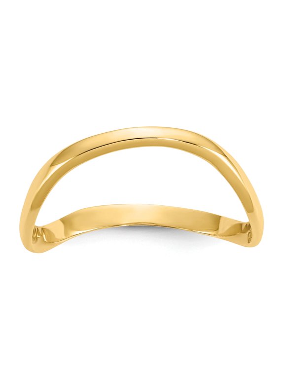 14K Wave Fashion Thumb Ring