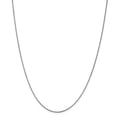thumbnail image 1 of 14K White Gold 1.05mm Box Chain Necklace Size 28, 1 of 3