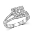 thumbnail image 1 of 14K White Gold 1 1/6 Ct.tw. Diamond Enagagement Ring, 1 of 1