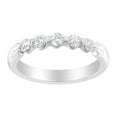 thumbnail image 1 of 14K White Gold 1/2 ct TDW Diamond 5-Stone Band Ring (H-I, SI2-I1) - Size 7, 1 of 8