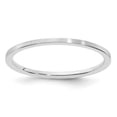 thumbnail image 1 of 14K White Gold 1.2 mm Flat Satin Stackable Band - Size 9.5, 1 of 1