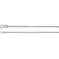 thumbnail image 1 of 14K White Gold 1.25mm Sparkle Singapore 7" Chain, 1 of 1