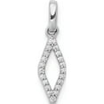 thumbnail image 1 of 14K White Gold 1/2Ct. Diamond Fancy Pendant Made In India pm3703-010-wa, 1 of 5