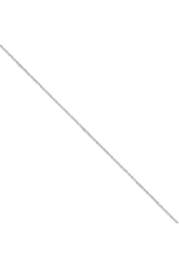 14K White Gold 1.7mm Ropa