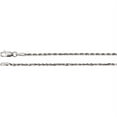 thumbnail image 1 of 14K White Gold  1.9mm Diamond-Cut Rope 7" Chain with Lobster Clasp, 1 of 1
