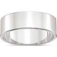 thumbnail image 1 of 14K White Gold 14Kw 7mm Ltw Flat Band Size 14 Made In United States wfll070-14, 1 of 5
