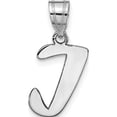 thumbnail image 1 of 14K White Gold 14Kw Polished Script Letter I Initial Pendant - Jbsp, 1 of 5