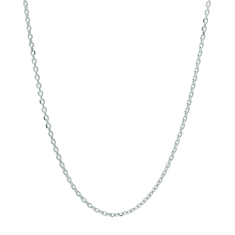 16 white gold chain with lobster clasp outlet