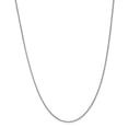 thumbnail image 1 of 14K White Gold 1mm Box Chain 20 Inch, 1 of 6