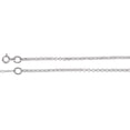 thumbnail image 1 of 14K White Gold 2mm Rolo 16" Chain, 1 of 1
