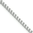thumbnail image 1 of 14K White Gold 3mm Franco Chain 18", 1 of 3