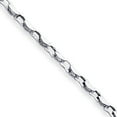 thumbnail image 1 of 14K White Gold 4.5mm Fancy Link Chain, 1 of 3