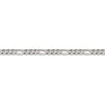 thumbnail image 1 of 14K White Gold 4.5mm Figaro Chain, 20 Inches, 1 of 2