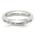 thumbnail image 1 of 14K White Gold 4mm Comfort-Fit Band Ring Size 9, 1 of 7
