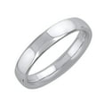 thumbnail image 1 of 14K White Gold 4mm Plain Wedding Band (Ring Size 8), 1 of 3