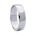thumbnail image 1 of 14K White Gold 5mm Classic Plain Light Wedding Band (Size 6 to 11.5), 11.5, 1 of 3