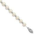 thumbnail image 1 of 14K White Gold 6-7 mm Near Round Freshwater Cultured Pearl Bead 7 in. Bracelet, 1 of 1