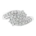 thumbnail image 1 of 14K White Gold 7/8ct. TDW Diamond Cluster Ring Band (H-I,I1-I2), 1 of 8