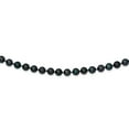 thumbnail image 1 of 14K White Gold 7-8mm Round Black Saltwater Akoya Cultured Pearl Necklace 18 Inch, 1 of 5