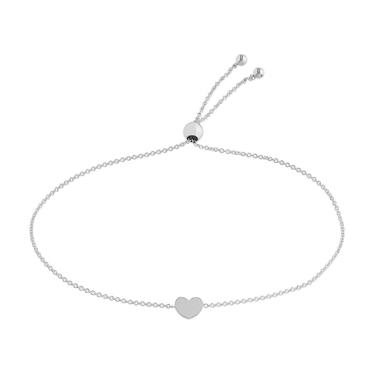 14k Gold Adjustable Heart Bolo Bracelet 14k Gold Adjustable Heart Bolo Bracelet