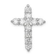 thumbnail image 1 of 14K White Gold Charm Pendant Diamond Lab Grown Round, 1 of 1