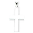 thumbnail image 1 of 14K White Gold Charm Pendant Themed 36 mm 18 Cross, 1 of 2